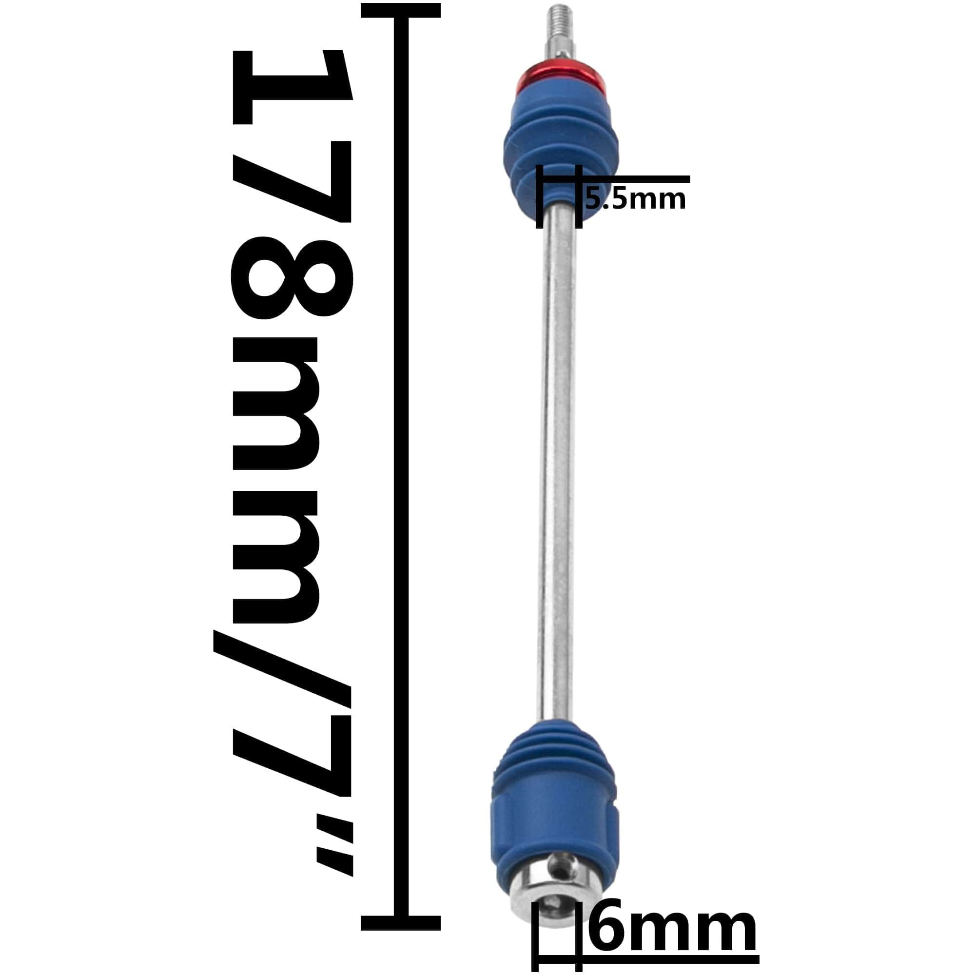 4Pcs ShareGoo Steel Drive Shaft CVD Dogbone Driveshafts - Imagen 7