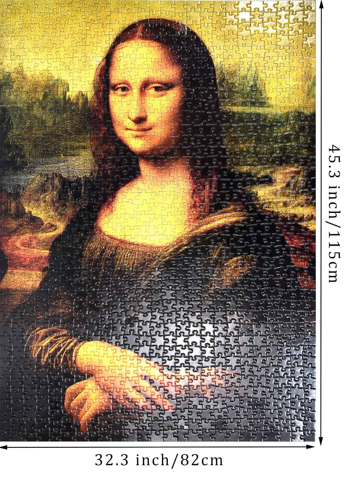 Rompecabezas para adultos Mona Lisa DIY, 3000 piezas de - Imagen 3