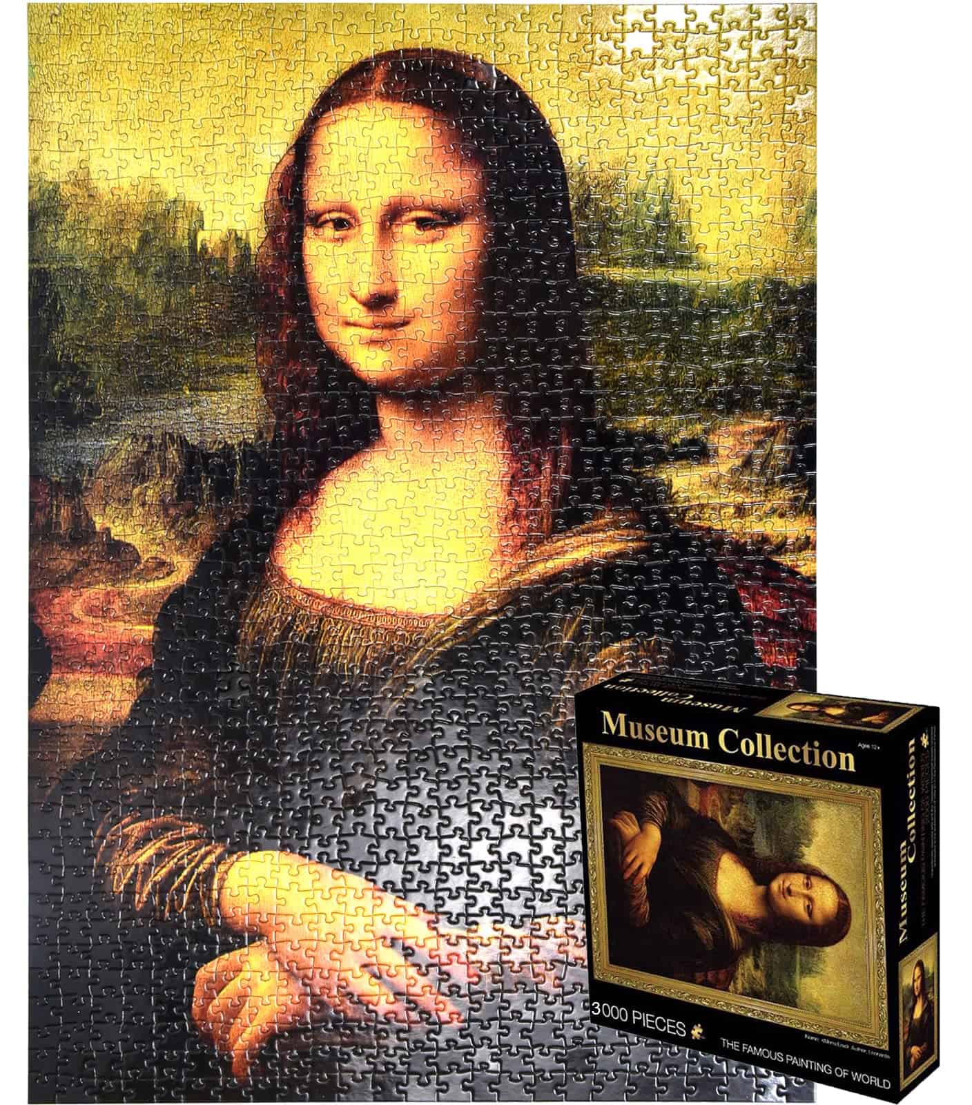Rompecabezas para adultos Mona Lisa DIY, 3000 piezas de