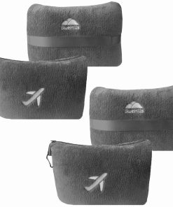 Cobija Almohada para Viaje BlueHills en Estuche Blando de