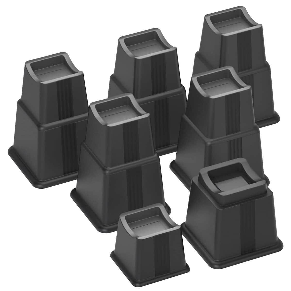 Elevadores de Muebles ZTON Ajustables en Alturas 3", 5" o - Imagen 9