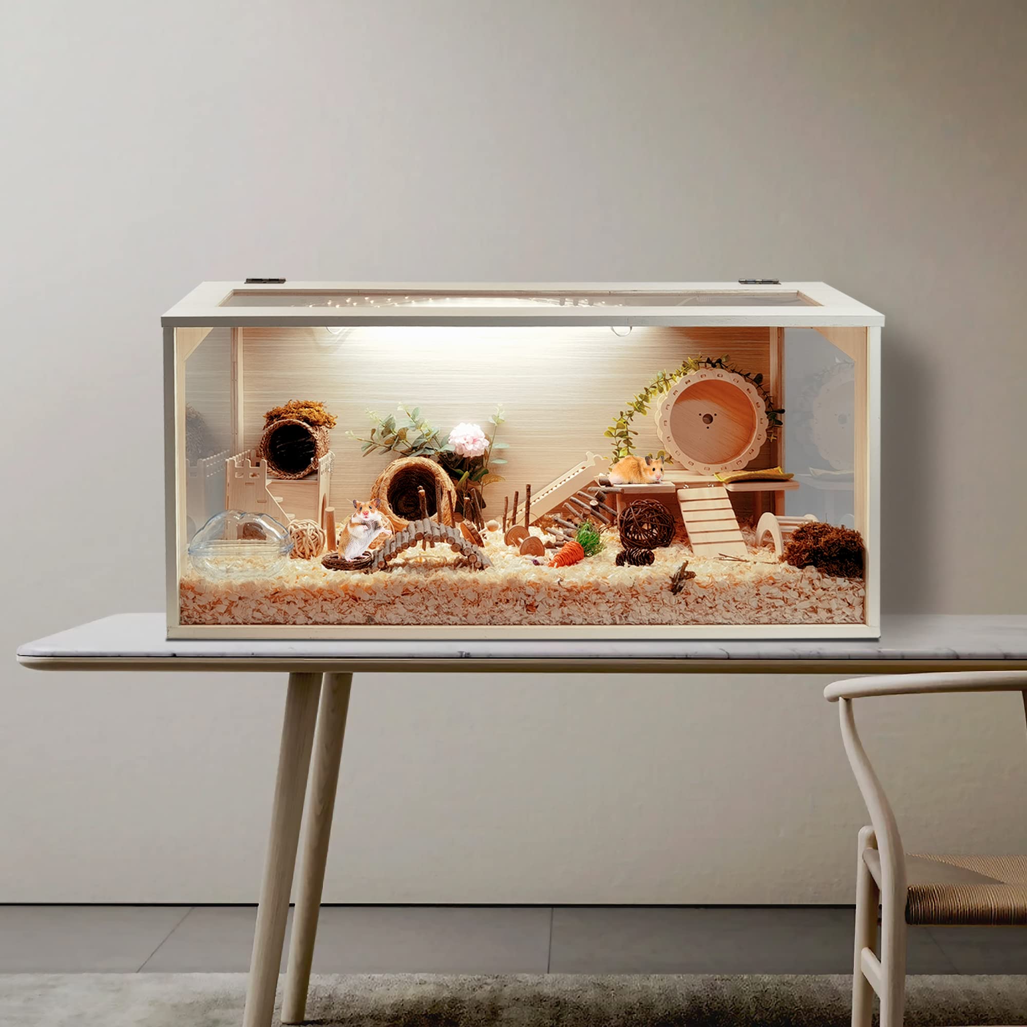 Jaula para Hamsters Prolee Chewproof de Madera de 32 - Imagen 7