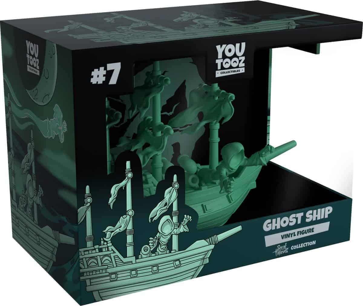 Figura de vinilo Youtooz Ghost Ship, barco fantasma de 3.6