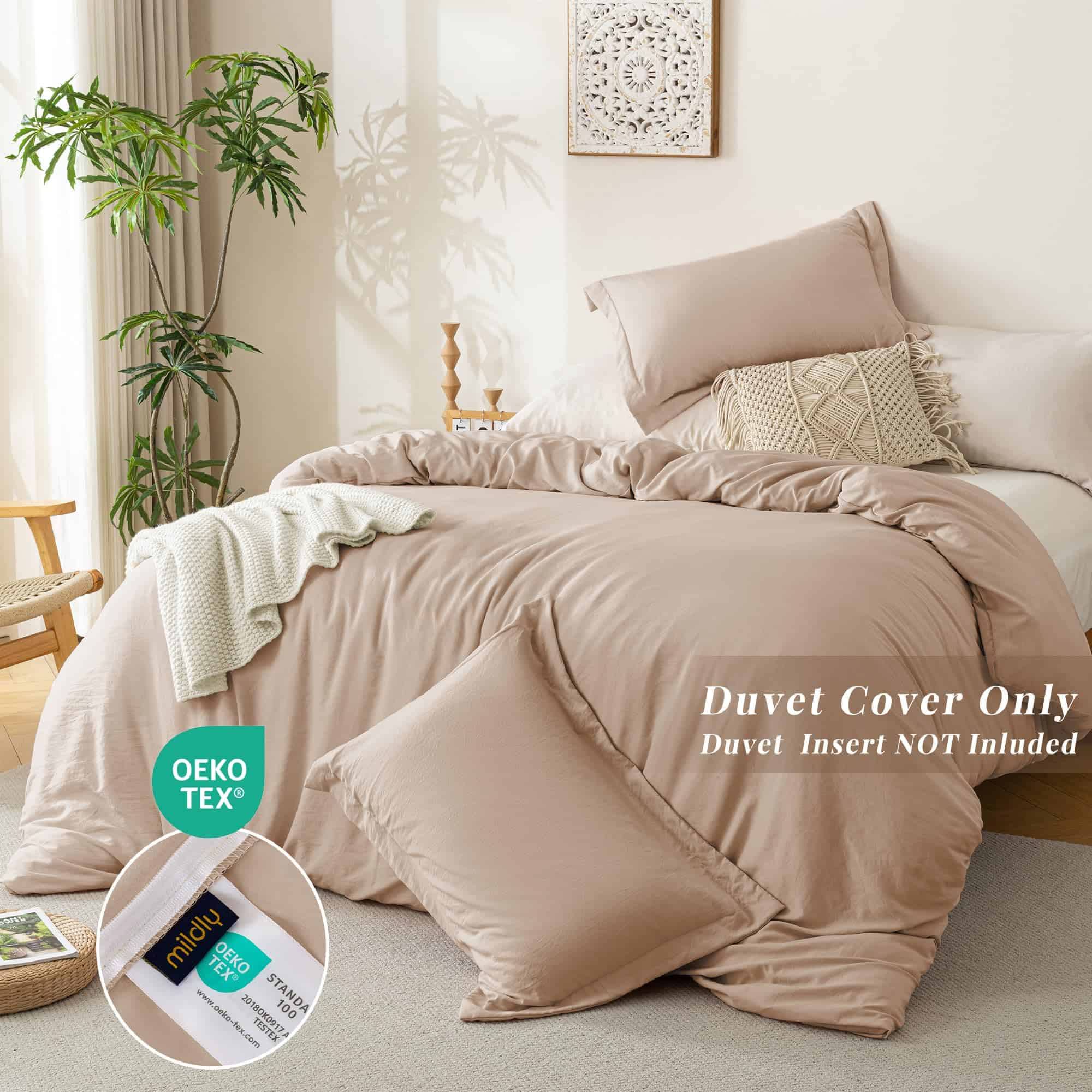 Funda de Edredón Súper Suave MILDLY - Juego de Cubierta de - Imagen 4