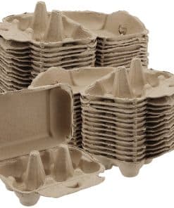 Cartones de huevo de fibra de pulpa octagonal Hozeeon, 6