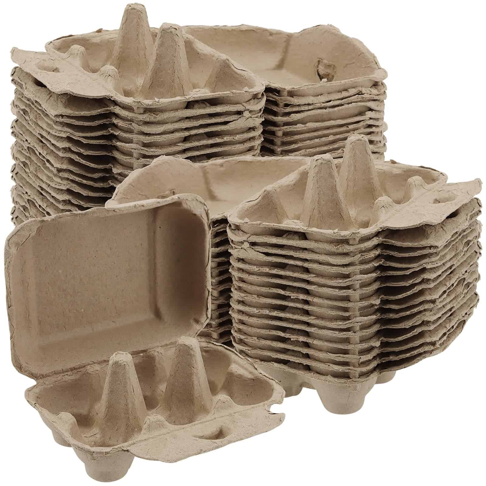 Cartones de huevo de fibra de pulpa octagonal Hozeeon, 6