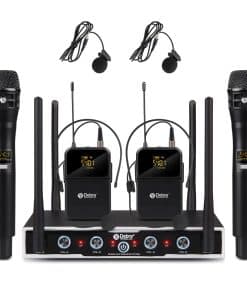 Sistema de micrófono inalámbrico D Debra -2 de Mano 2 de Bol