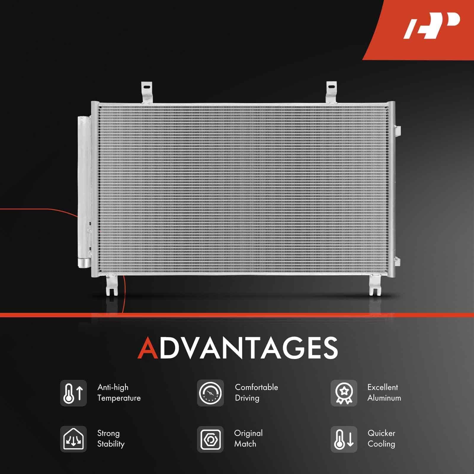 A-Premium Condensador de Aire Acondicionado A/C Compatible - Imagen 6