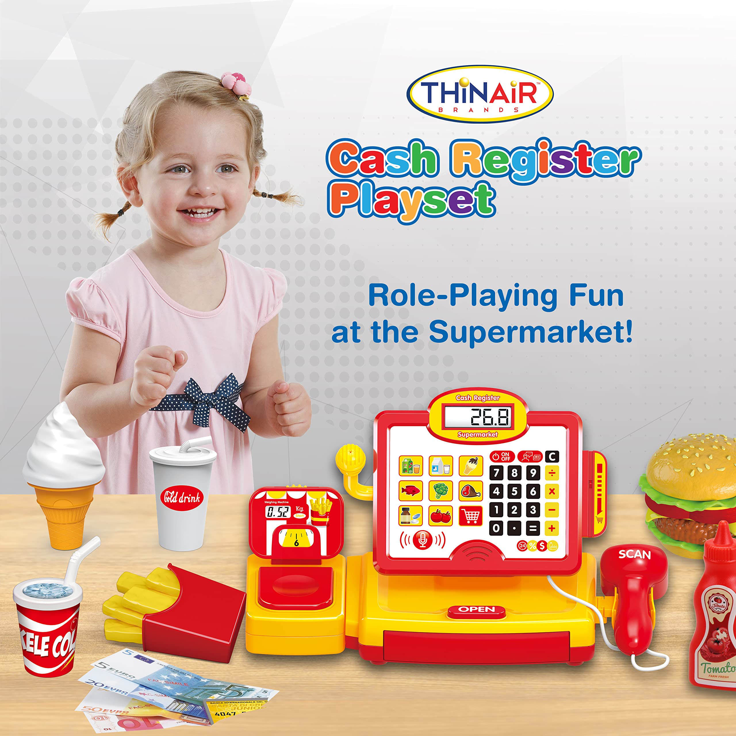 Caja Registradora Parlante para Niños de 3 años en Adelante - Imagen 7