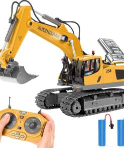 KidsFaves Juguetes de Excavadora Control Remoto para Niños