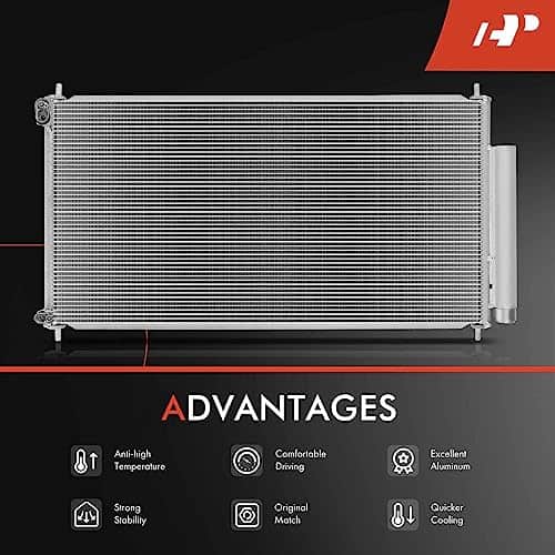 A-Premium Condensador de Aire Acondicionado A/C Compatible - Imagen 6