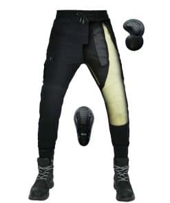 Pantalones de Moto para Hombre Aramida Reforzada para