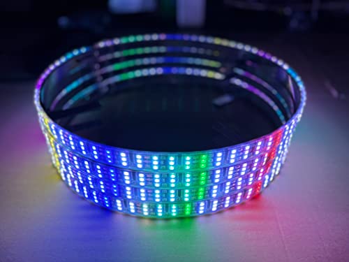 Hundalights 15.5" Triple(Three) Row RGB Multicolors+Chasing