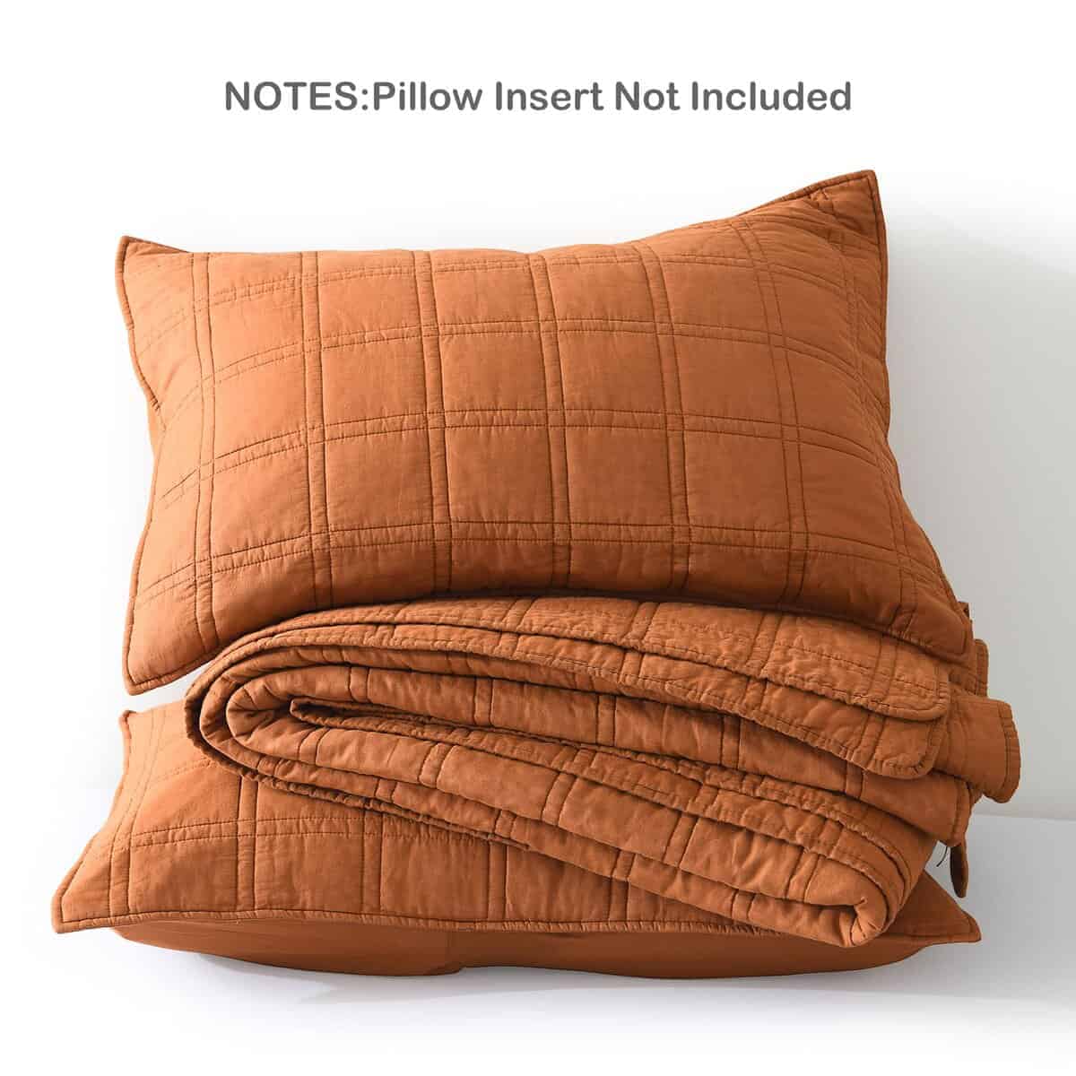 Colcha de algodón HORIMOTE HOME tamaño Queen Naranja - Imagen 7