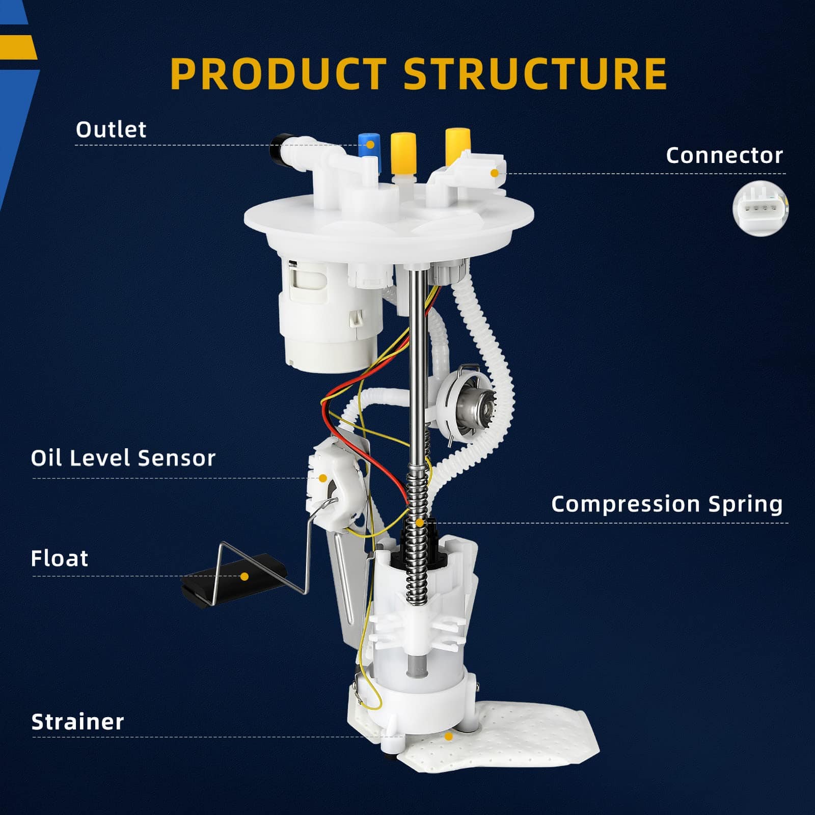 Bomba de Combustible DWVO Compatible con Ford Ranger 2004 - Imagen 3