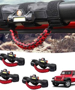 GAIZON 4 Pack Asas para Barras de Rodillo Paracord para