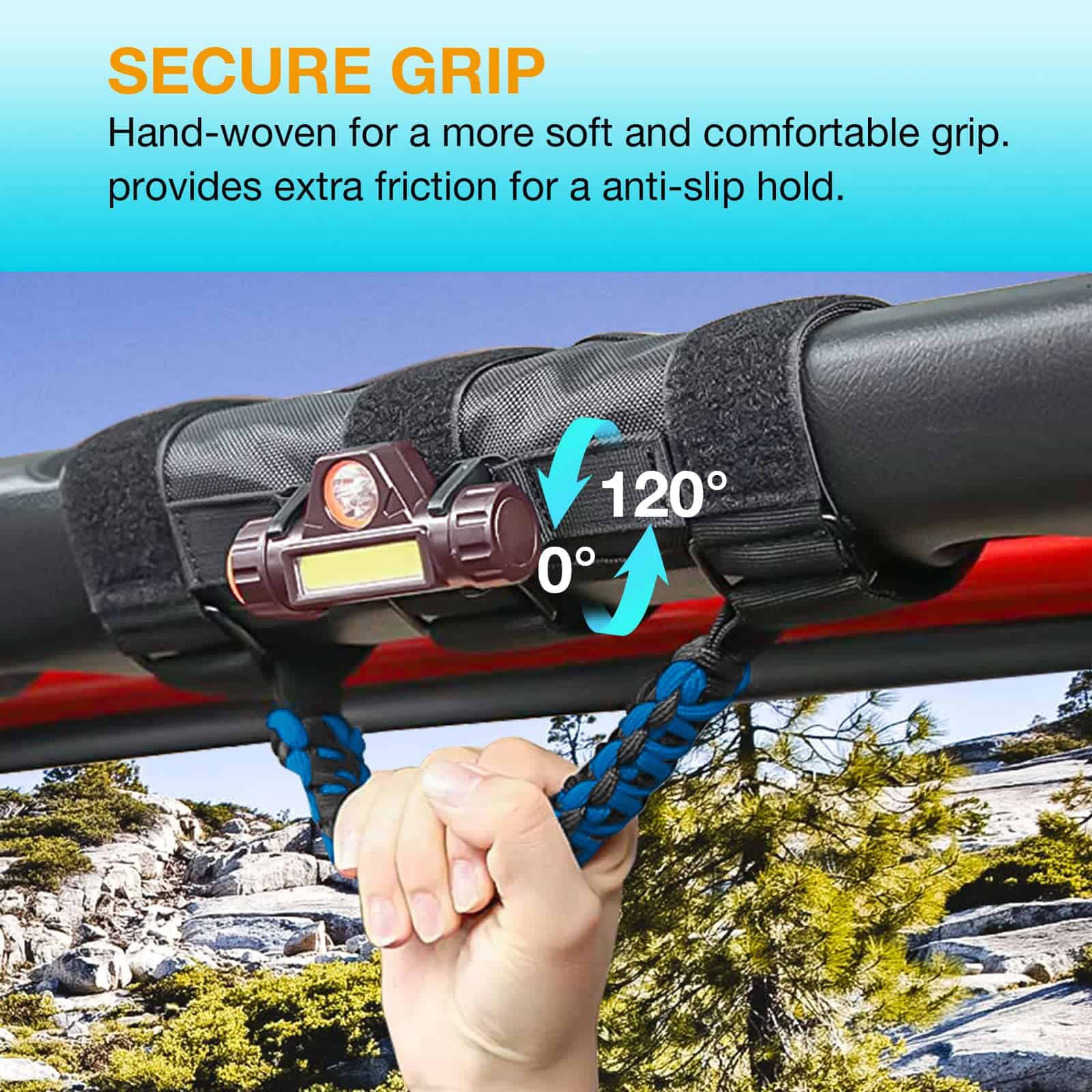 GAIZON 4 Pack Manijas de Agarre para Barra de Rollo de - Imagen 6