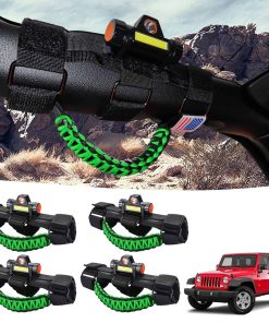 GAIZON 4 Pack Asas de Agarre Barra de Rodillo Paracord para