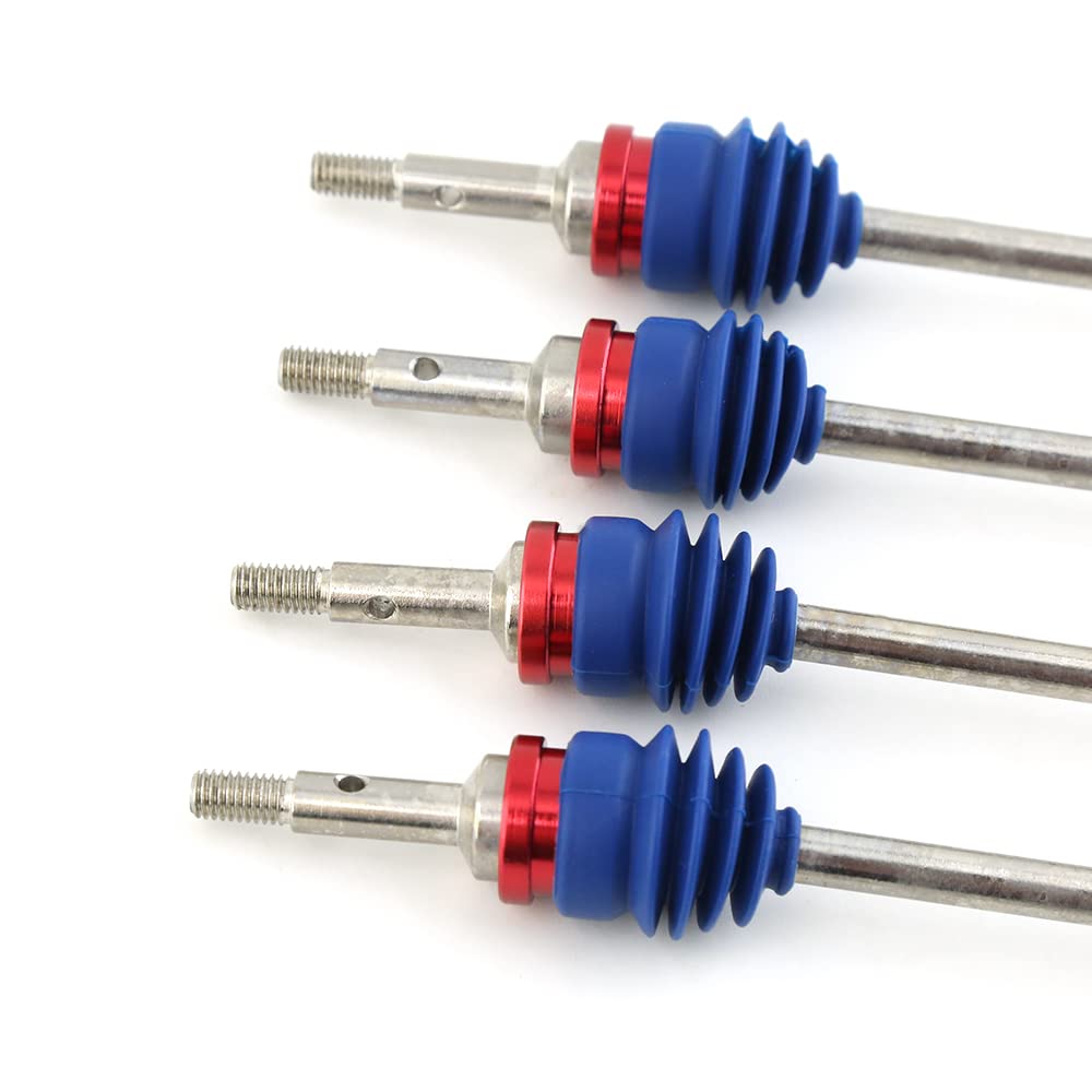 4X Ejes Delanteros Traseros de Acero #45 Ejes de - Imagen 4