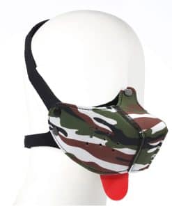 Máscara de Neopreno para Perros, Mordaza de Cabeza Perruna