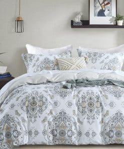 Fundas de Edredón de Algodón DUOMING - Funda de Edredón