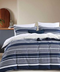 Funda de Edredón King DUOMING de Algodón - Funda de Edredón