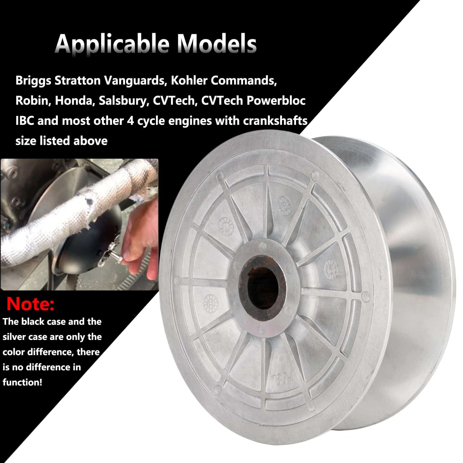 Embrague del conductor de la serie 780 de GEATaaT, 1" de - Imagen 4