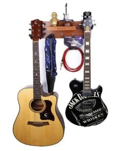 Soporte de Pared para Guitarra, Soporte de Madera Maciza