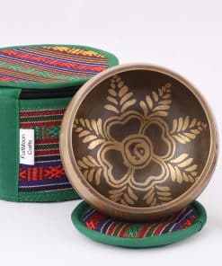 Set de Cuenco Tibetano en Espiral de Full Moon Craft's para