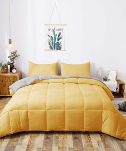 Juego de Edredón Alternativo de 2 Piezas DOMDEC Tamaño