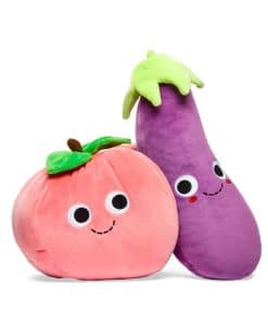 Set de peluches Kidrobot Yummy World Eggplant & Georgia