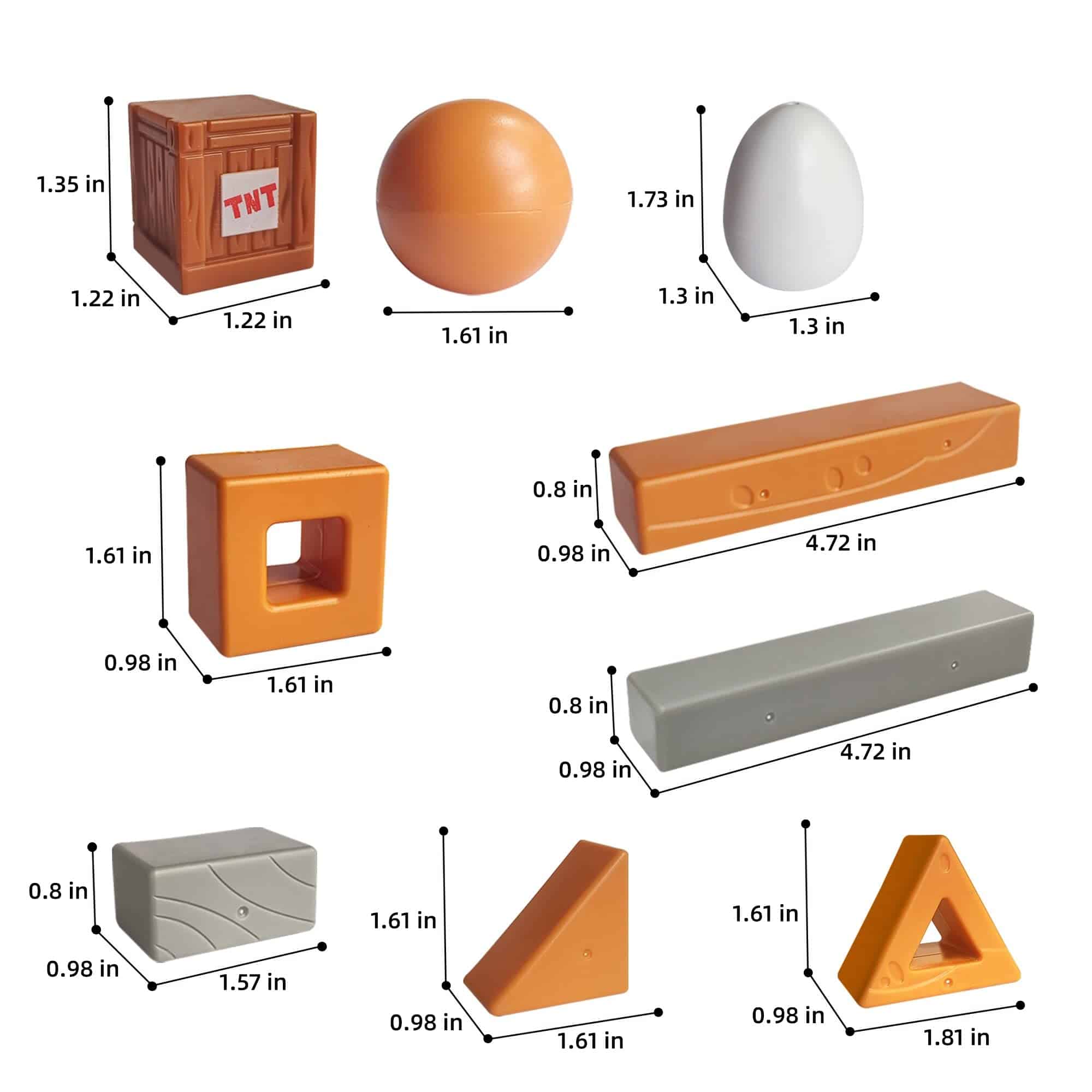 Juegos de Construcción de Juguetes Angry Birds Playsets con - Imagen 6