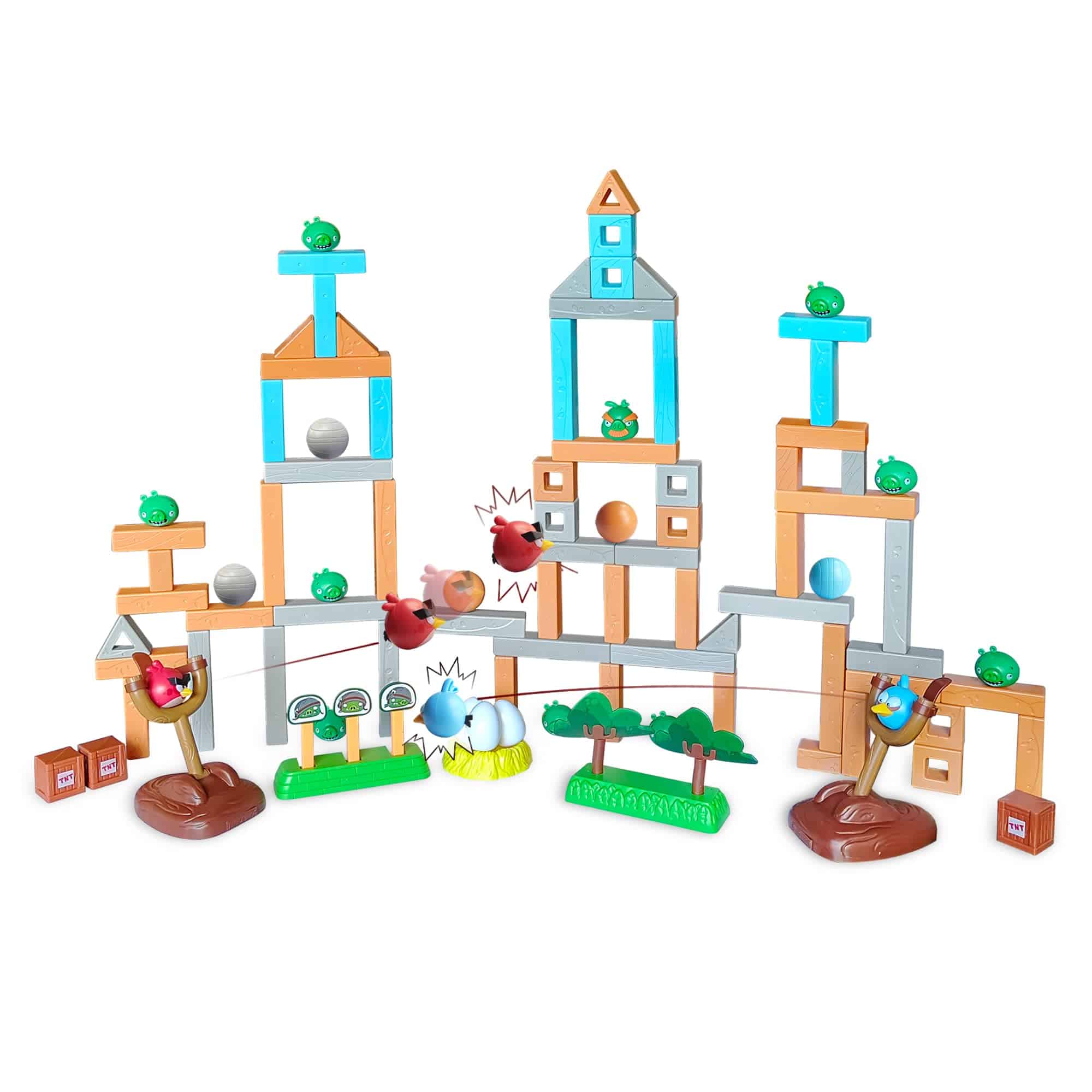 Juegos de Construcción de Juguetes Angry Birds Playsets con