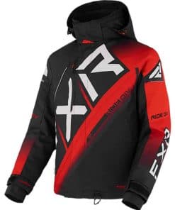 Chaqueta FXR para Hombre Negra/Roja/Blanca CX Cálida