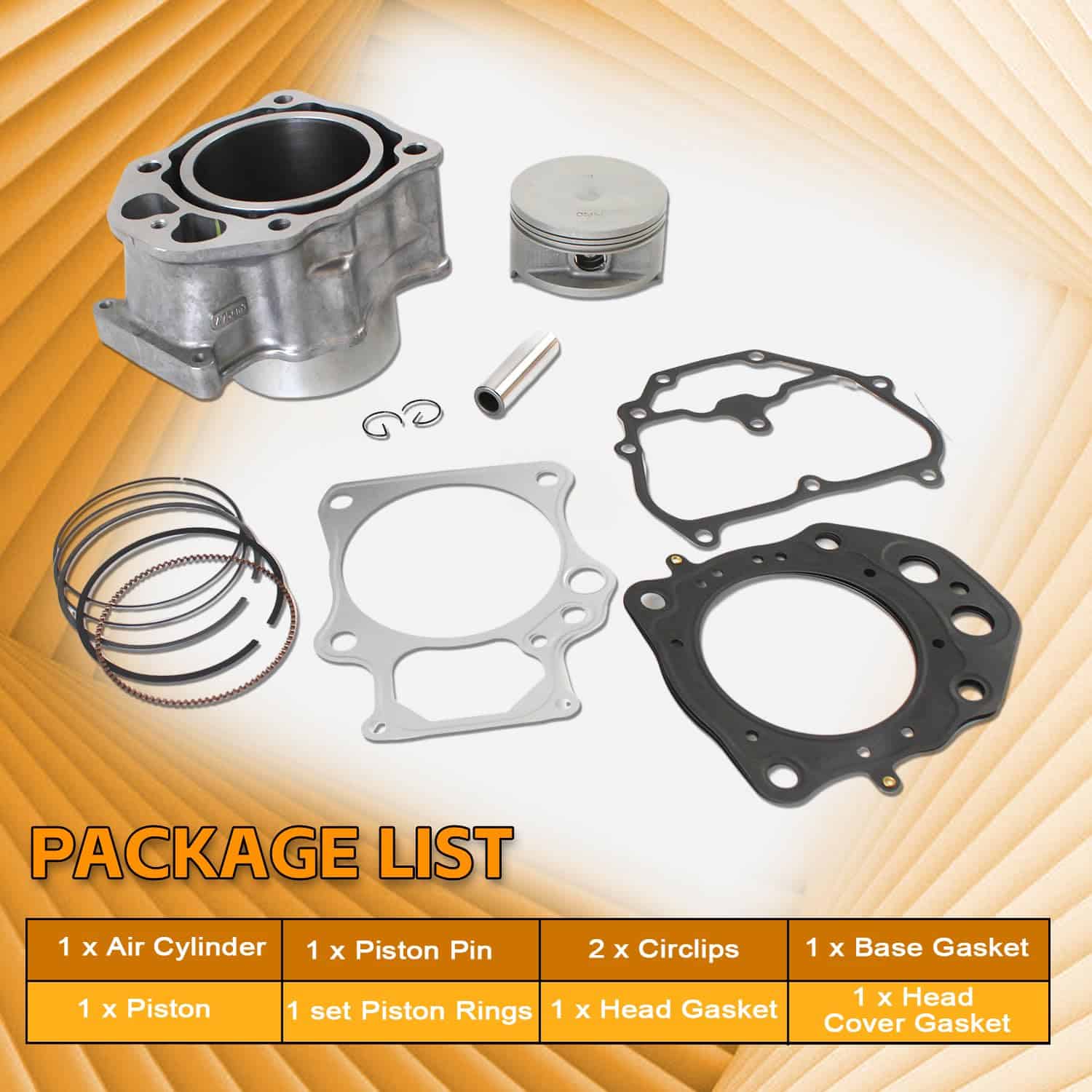 Kit de Reconstrucción de Culata de Pistón y Juntas PANGOLIN - Imagen 7