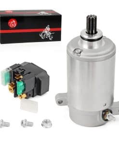 Motor de Arranque 9T y Relé 30A Compatible con Yamaha Big