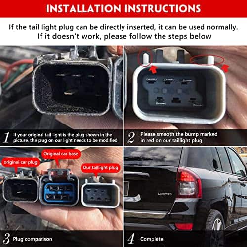 Luz Trasera Derecha Huray Compatible con Jeep Compass - Imagen 7