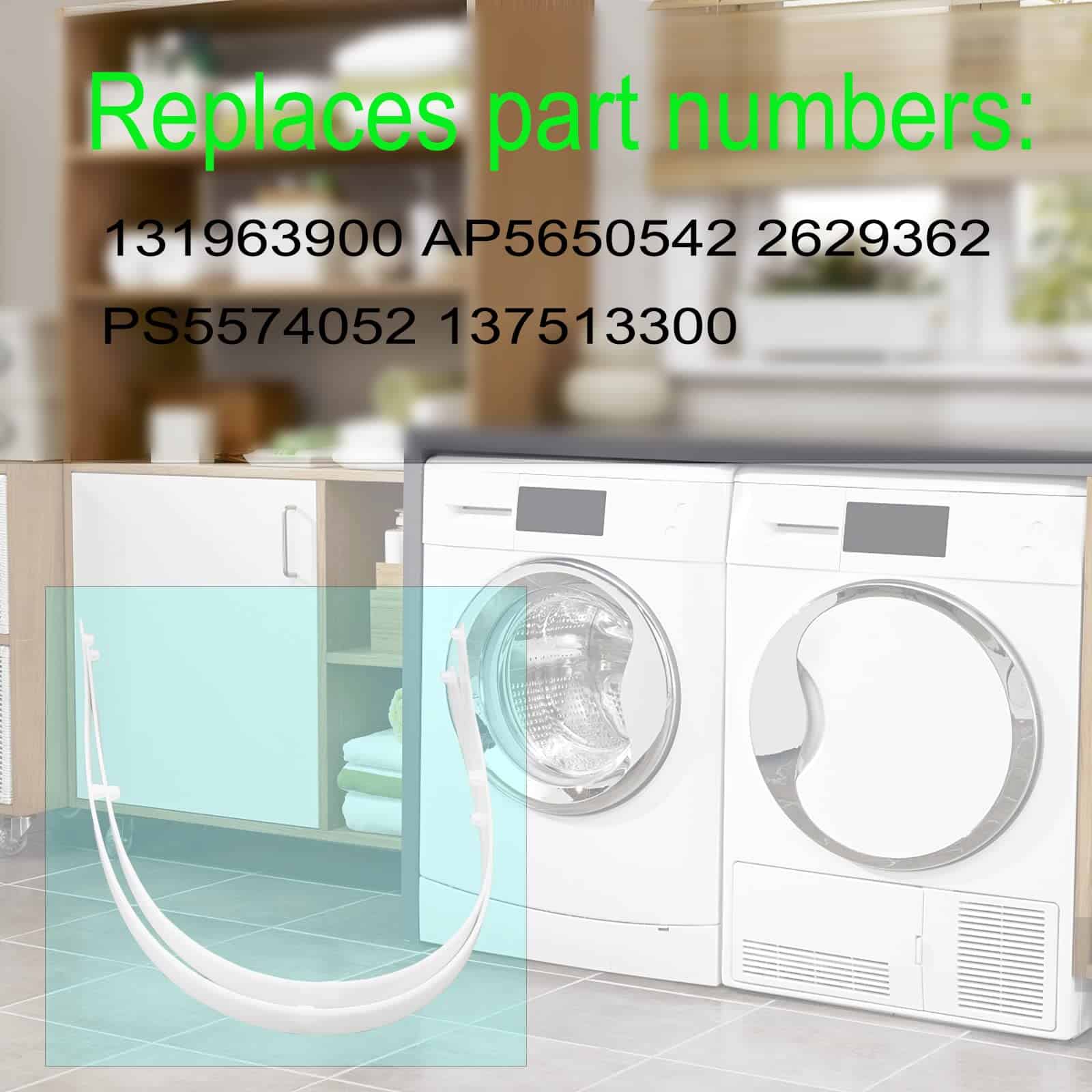 2pcs 131963900 Tira Deslizante Delantera para Secadora - Imagen 5