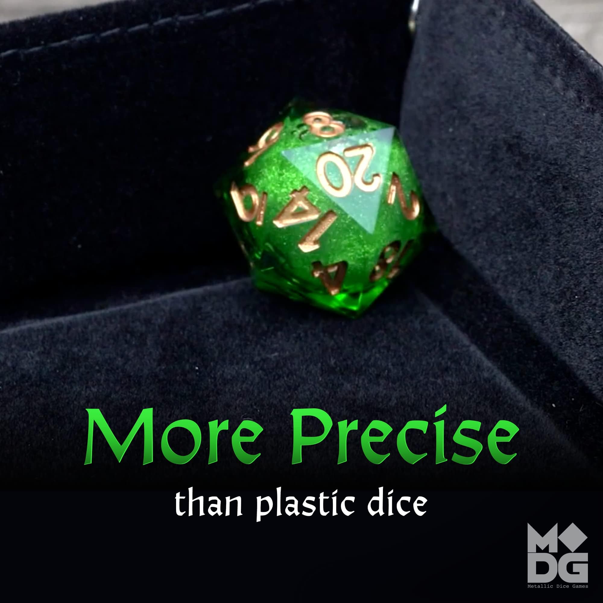 FanRoll de Metallic Dice Games Set de Dados Aegis of Hope - Imagen 6