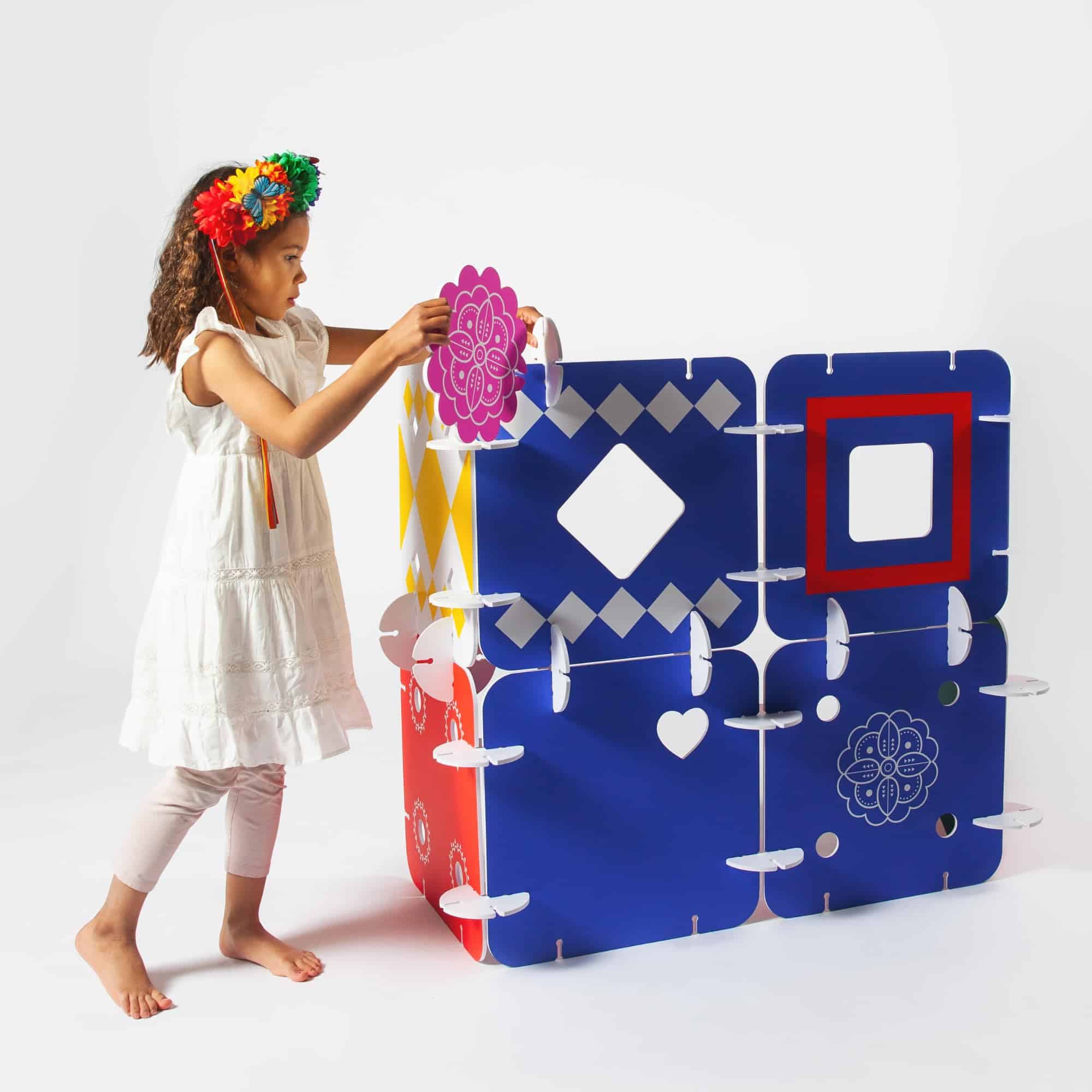 Set de Juego para Niños Casa Azul de Follies - Juego de