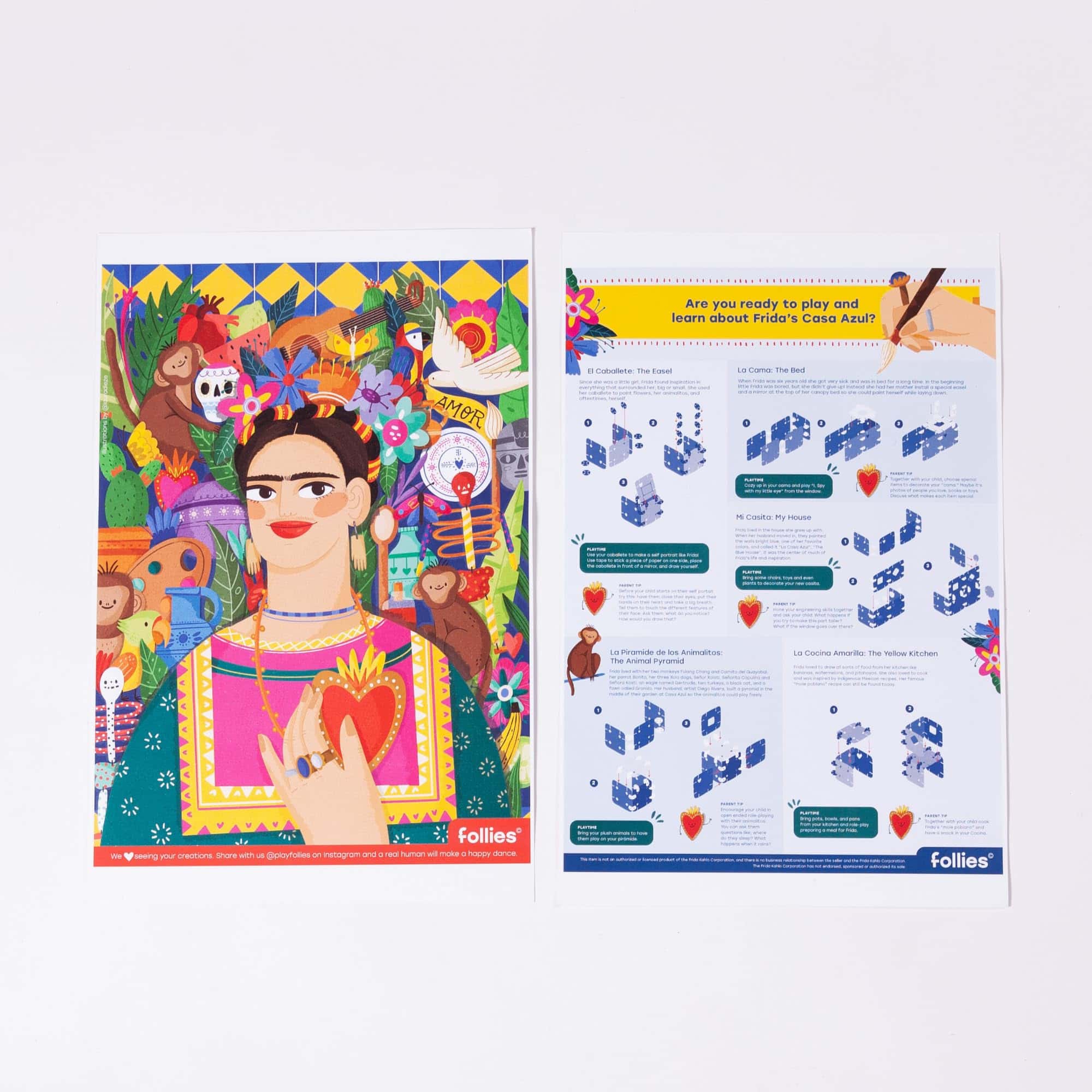 Set de Juego para Niños Casa Azul de Follies - Juego de - Imagen 5