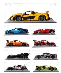 FCCDNSHO Acrylic Display Case para Lego Technic Car y 1:8