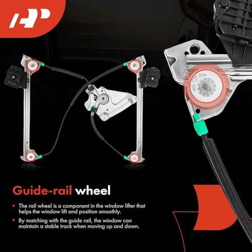 Regulador de ventana eléctrico A-Premium sin motor - Imagen 6