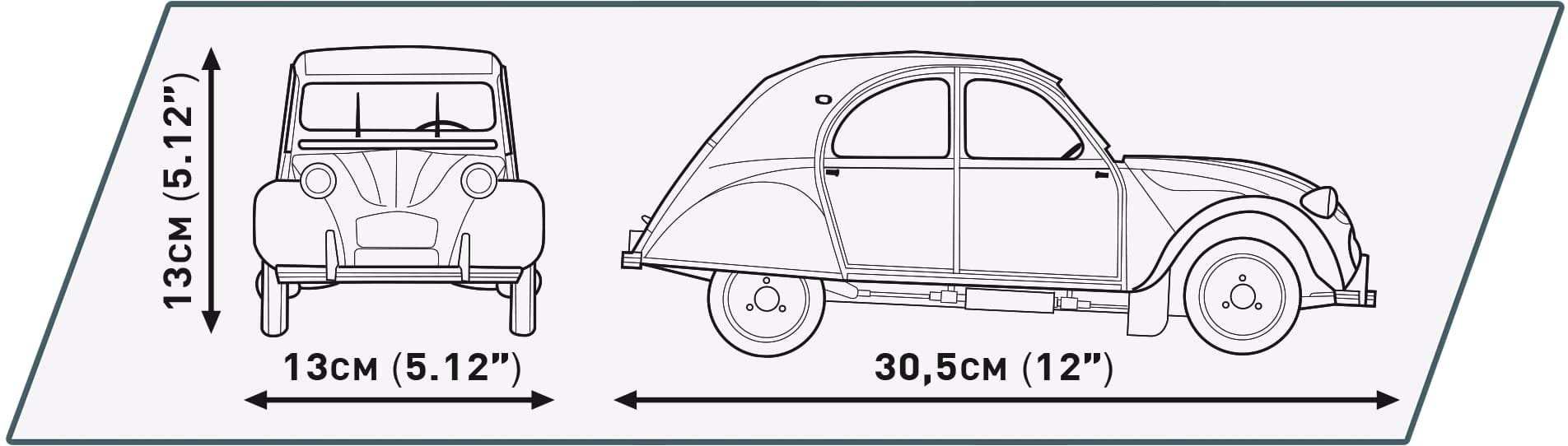 Vehículo COBI Citroen 2CV Charleston - Imagen 3