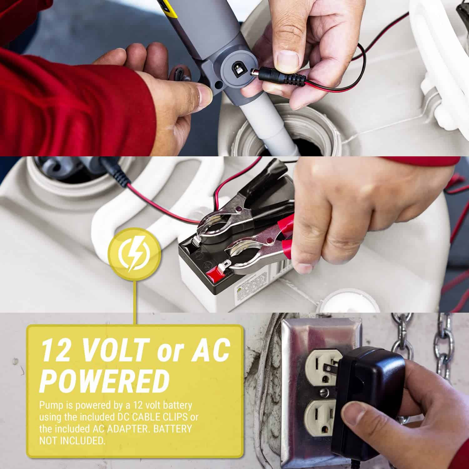 Bomba de Transferencia de Líquidos Eléctrica TERA PUMP e85 - Imagen 4