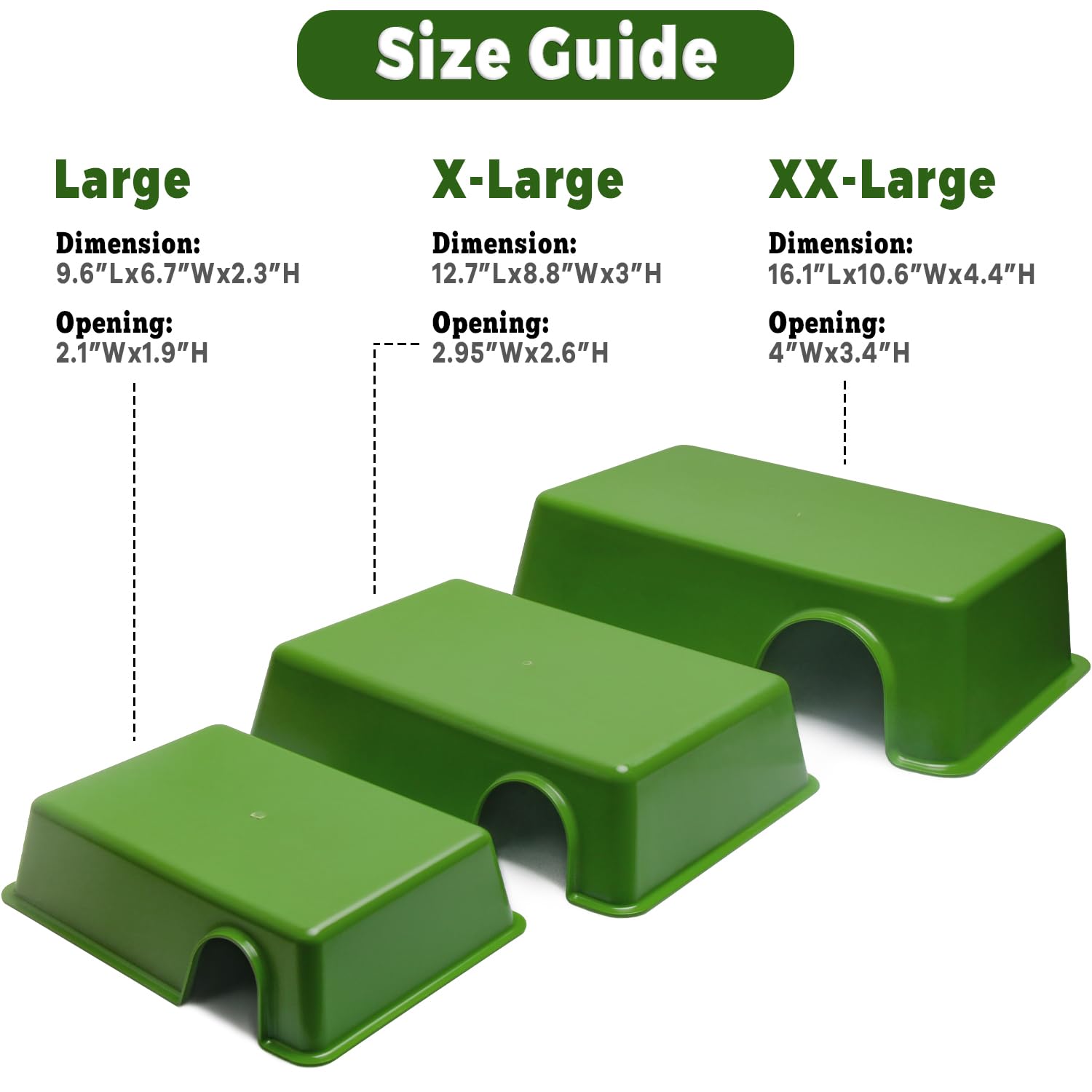 Escondite para reptiles, Escondite para serpientes de bola - Imagen 3