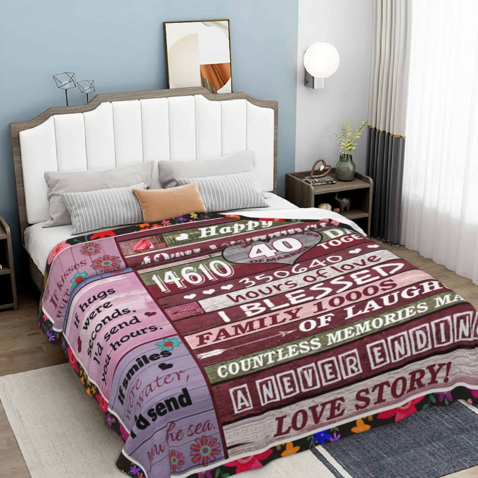 Regalos de aniversario de bodas de 40 años AYUNIX para - Imagen 6