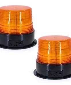 AnTom 2PCS Luces Estroboscópicas Inalámbricas, Luz Ámbar,