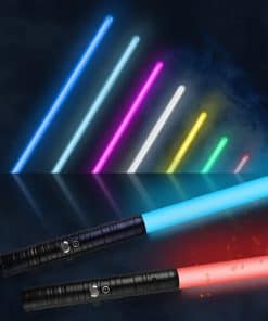 Pack de 2 sables de luz Amaxshiirchy RGB 15 colores con