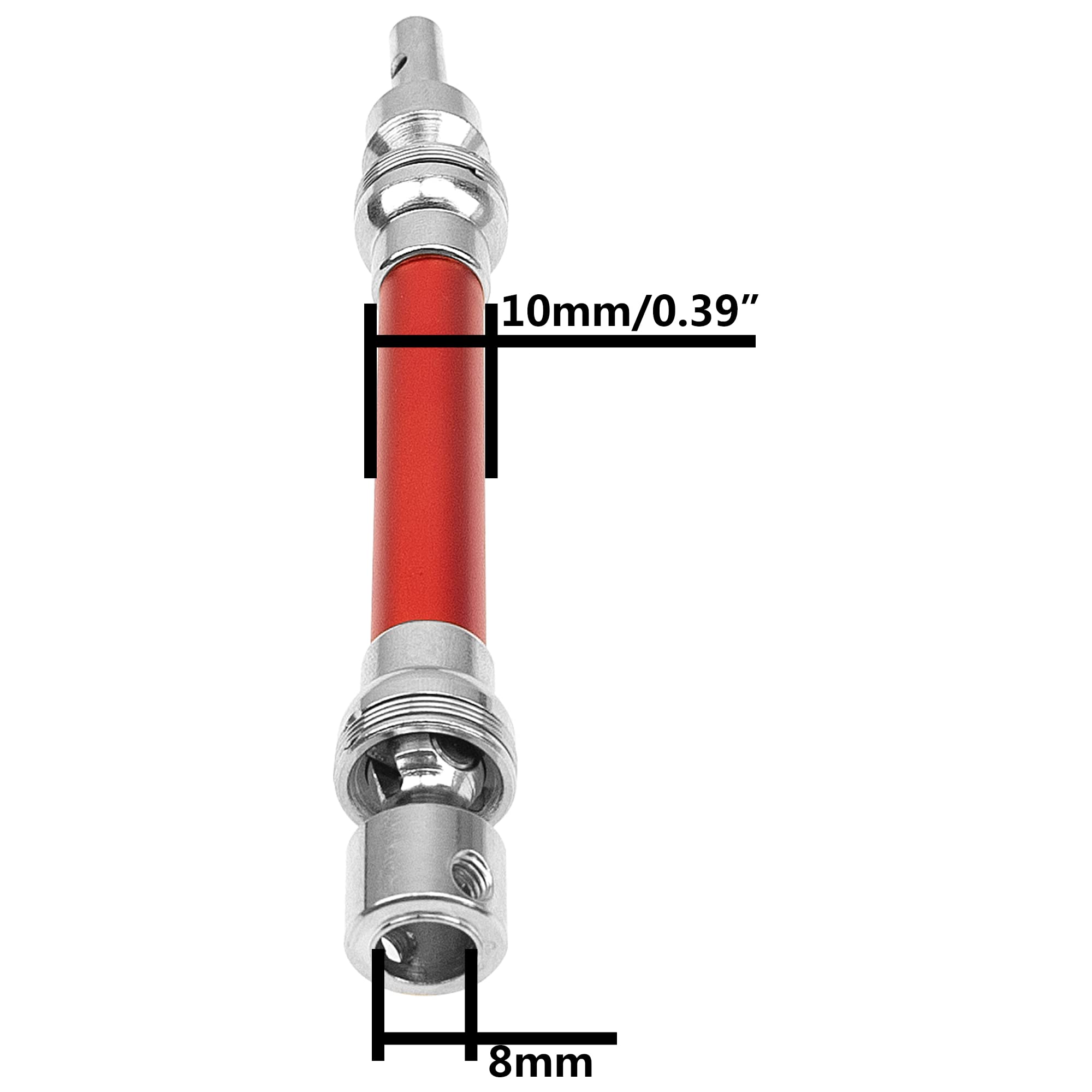 4Pcs ShareGoo Front Rear Drive Shaft CVD Driveshaft w/Hex - Imagen 7